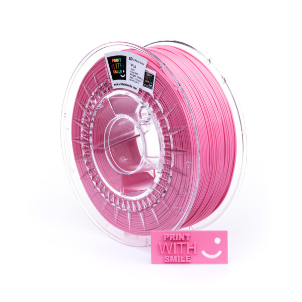 PLA filament Coral pink 1,75 mm Print With Smile 1 kg