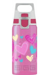 SIGG Viva One Hearts 0.5 l ružová / Fľaša / Polypropylene / BPA free (8686.00)