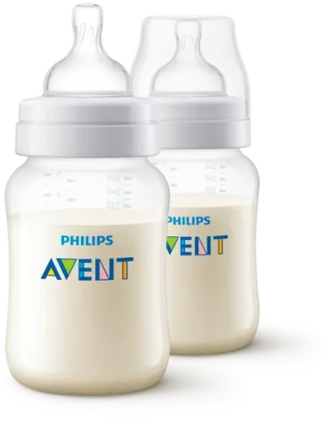 Philips AVENT SCY103/02 / Dojčenská fľaša / Anti-colic / 260 ml / 1m+ / 2 ks