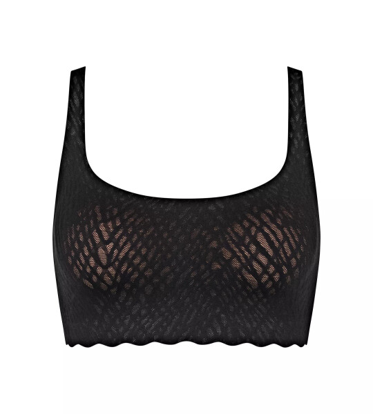 ZERO Feel Bliss Top - BLACK - black 0004 - SLOGGI BLACK XS