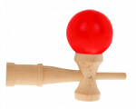 Mamido Detská drevená hra Kendama červená