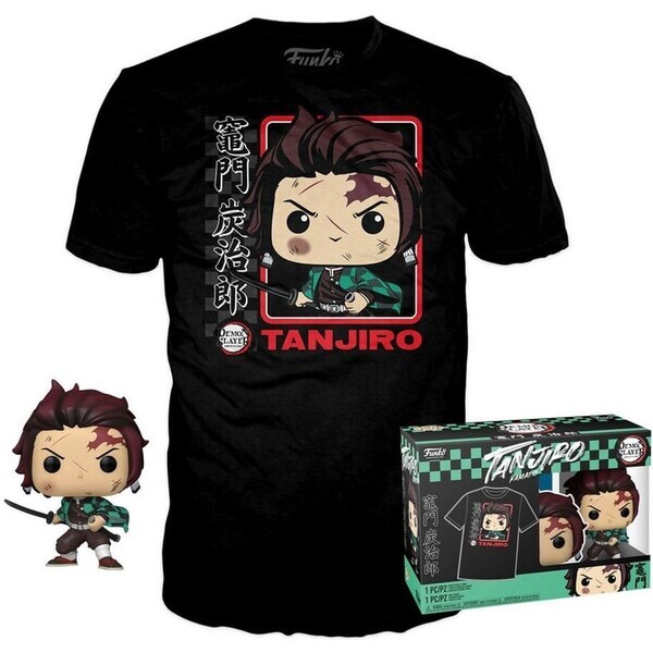 Funko POP! & Tee Box: Demon Slayer - Tanjiro XL