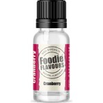 Prírodné koncentrované aróma 15 ml brusnica - Foodie Flavours - Foodie Flavours