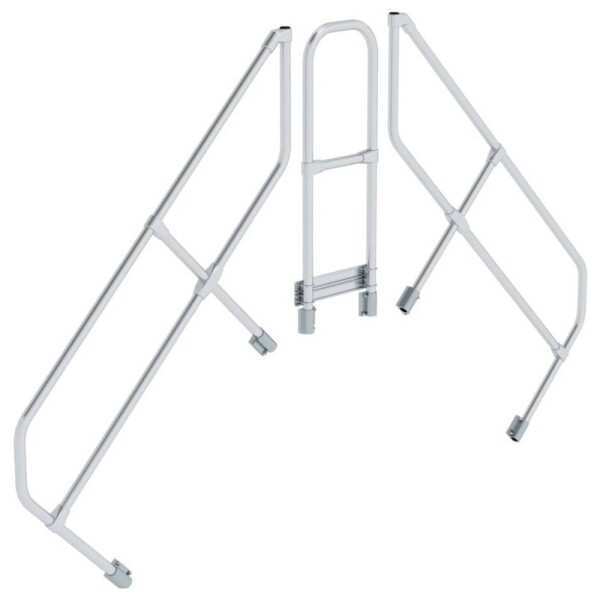 MUNK Günzburger Steigtechnik 600975 Munk Druhé madlo pre prechod 45° 5 schodov 1 ks; 600975