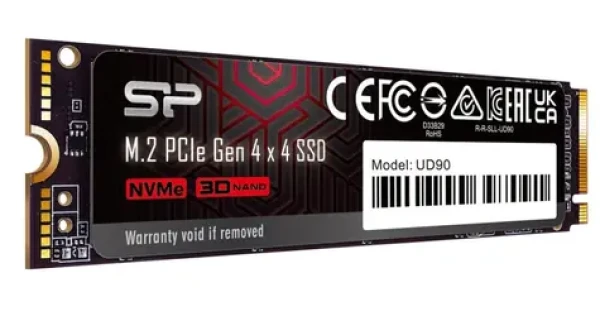 Silicon Power UD90 2TB / M.2 2280 NVMe / PCIe 4.0 / 3D NAND / R: 5000MBs / W: 4800MB (SP02KGBP44UD9005)