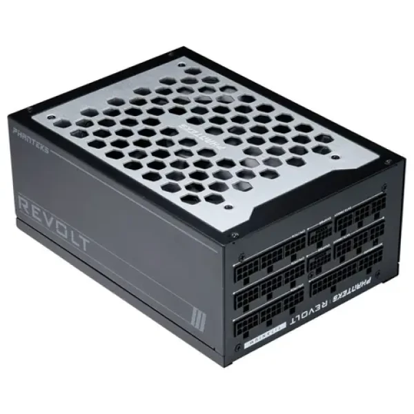 PHANTEKS Revolt 1600W Titanium / ATX 3.0 / 1600W / 80PLUS Titanium / plne modulárny / 135mm ventilátor (PH-P1600TR_BK01C)