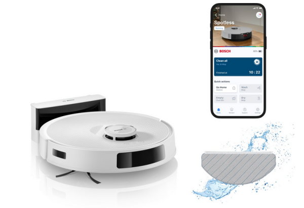 Bosch BCRC2W s funkciou mopovania
