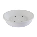 Ib Laursen Smaltovaná mýdlenka White Round