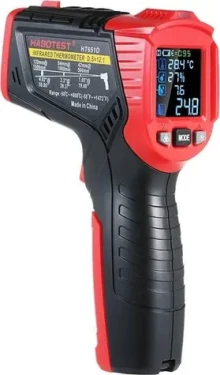 Habotest HT651D Digitálny laserový pyrometer / merač vlhkosti (HT651D)