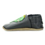 Funky-Monkey Funky Monkey SOFT Dinosaur Charcoal tmavé šedé barefoot capáčky 19 EUR