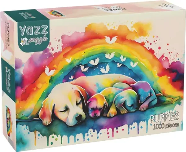 YAZZ Puzzle Šteniatka