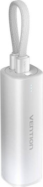 Vention Powerbank 5000mAh Vention FHWM0 20W + kabel USB-C do lightning (Sivý)