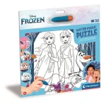 Clementoni PUZZLE s maľovaním vodou Water Magic: Ľadové kráľovstvo 2/30 dielikov/od 3 rokov