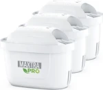 Brita MAXTRA PRE Hard Water Expert 3 ks / Filtračná vložka / kapacita 150 l / výdrž 1 mesiac / pre džbány Brita (1051769)