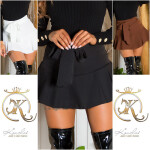 Trendy Koucla Highwaist Skorts with belt white XL