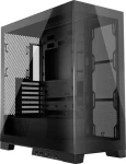 Modecom Volcano Space čierna / Skriňa / Micro ATX / 1x USB-C / tvrdené sklo / bez zdroja (AT-SPACE-PG-NF-10-000000-0002)