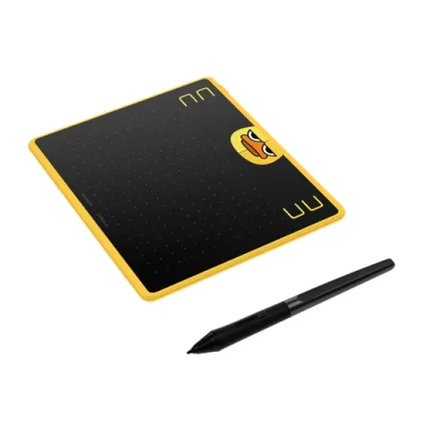 Huion HS64 SE žlto-čierna / Grafický tablet / 160 x 102 mm / 5080 LPI / 8192 úrovní tlaku / microUSB (HS64 SE)