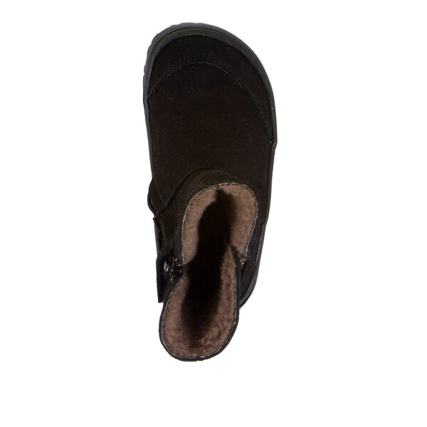 Detské zimné barefoot topánky TEX SUEDE Black G3160250-7 - 32