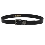 Bushman Kožený opasok Bottle Belt III, čierny 105