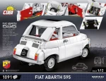 Cobi 24354 Fiat 500 Abarth