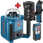 Bosch Professional GRL 300HVG + LR1 + WM4 + RC1 rotačný laser samonivelačná Dosah (max.): 300 m; 0601061701