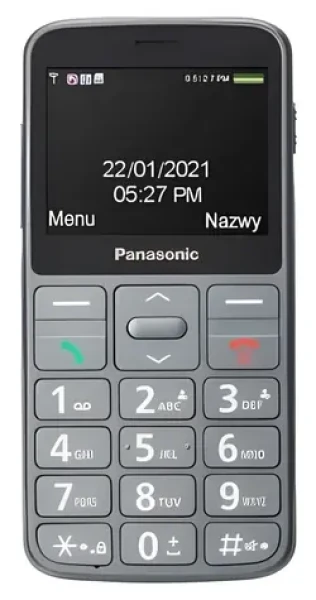 Panasonic KX-TU160 šedá / Mobilný telefón pre seniorov (KX-TU 160 EXG)