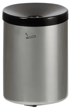 TKG Rondo Maxi 350068 strieborný nikel / Nástenný popolník / 6 l