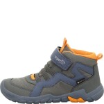 Detská celoročná barefoot obuv Superfit TRACE GTX Green/Orange 1-006034-7010 - 33