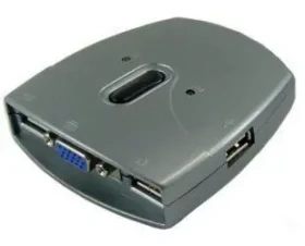 Sedňa SE-KVM-USB-22 / KVM prepínač / 2 porty / VGA / USB / LED displej (SE-KVM-USB-22)
