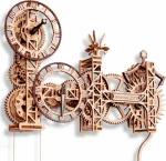 Wooden City 3D puzzle Steampunk nástenné hodiny 269 dielikov