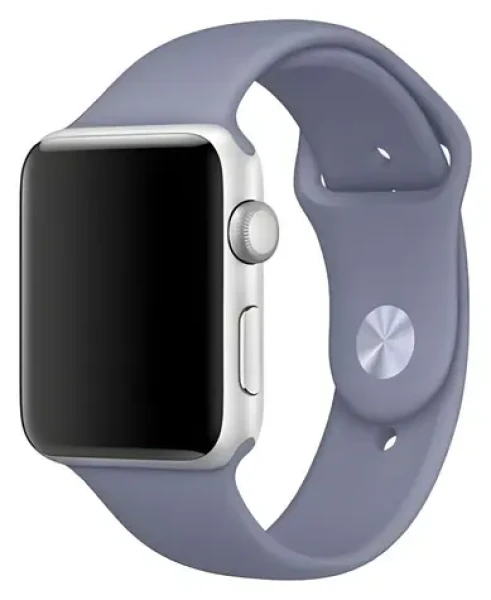 Mercury Silicone Strap Apple Watch 42/44/45 mm levanduľová / Remienok / silikónový
