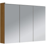 CERANO - Kúpeľňová zrkadlová skrinka s LED osvetlením Avia - dub medový - 95x70x16,5 CER-661912