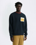 Thinking MU Straw Camp Navy Leon Sweatshirt NAVY S