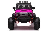 Mamido Elektrické autíčko Jeep Brothers ružové 24V 2x200W