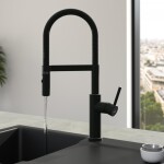 VILLEROY & BOCH VILLEROY & BOCH - Drezová batéria Villeroy &amp; Boch Steel Expert 2.0, 92800006, Matt Black 92800006
