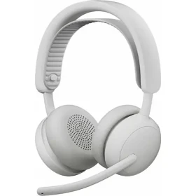 Logitech Zone Wireless 2 ES biela / bezdrôtové slúchadlá / mikrofón / Bluetooth (981-001508)