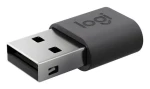 Logitech USB adaptér / Redukcia USB / USB-A (M) na USB-C (F) / USB 2.0 (956-000169)
