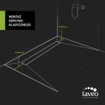 Laveo - Slim - sprchový žľab 100 cm COS_210D