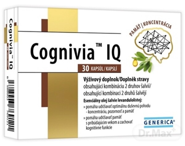 GENERICA Cognivia IQ 30 kapsúl