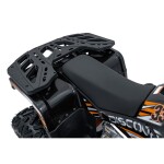 Mamido Detská benzínová štvorkolka RamiGO DISCOVERER 125CC čierno-oranžová