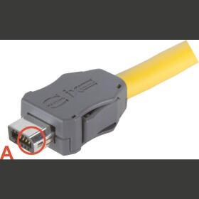 HARTING 09451812561XL káblový konektor Počet kontaktov: 8 1 ks; 09451812561XL