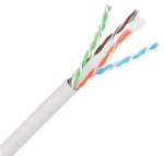 Extralink CAT6A UTP / Sieťový kábel / krútená dvojlinka / 305 m / vnútorná / U/UTP / CU