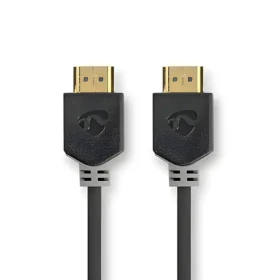 Nedis Ultra High Speed HDMI 2m antracit / Kábel HDMI / 8K 60Hz / 48 Gbps / Ethernet (CVBW35000BK20)