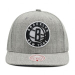 Mitchell & Ness NBA Brooklyn Nets Logo Team High Crown 6 Panel Classic Red Snapback HHSS3272-BNEYYPPPGYHT OSFM