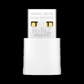Mercusys MA60XNB Nano / USB adaptér / Wi-Fi 6 AX900 / Bluetooth 5.3 / USB-A 2.0 (MA60XNB)