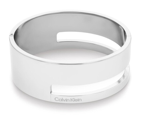 Calvin Klein Pevný oceľový náramok Geometric Essentials 35000674