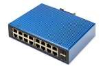 Digitus DN-651158 / Switch / 16x Gigabit RJ45 / 2x SFP / L2 Managed / DIN (DN-651158)