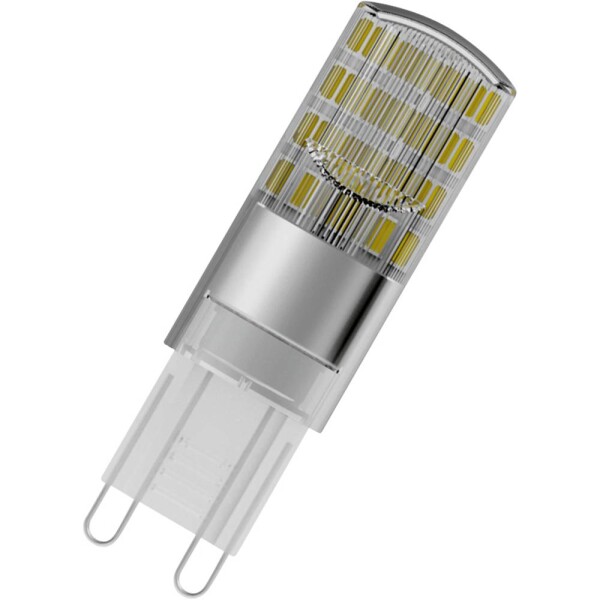 OSRAM 4058075450073 LED En.trieda 2021 E (A - G) G9 valcovitý tvar 2.6 W = 30 W teplá biela (Ø x d) 15 mm x 47 mm 3 ks; 4058075450073