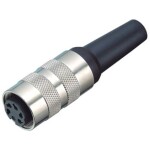 Weidmüller SAIB-M16-5/9 neupravený zástrčkový konektor pre senzory - aktory, 1117980000, piny: 5, 1 ks; 1117980000