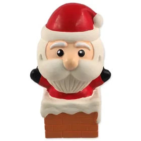 DOG FANTASY Hračka Winter Tale Santa / Latex s pískatkom / Pre psov / 12 cm (454-862495)